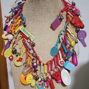 Vintage Charm Necklace From The 80's